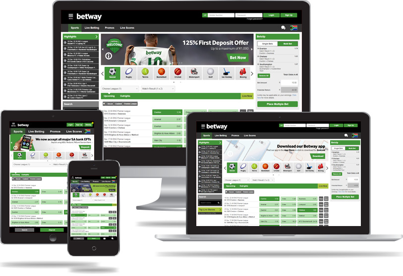 Betway mobile application